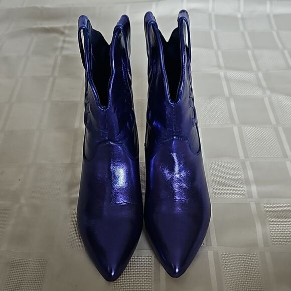 Katy Perry's The Annie-O Bootie Western Purple Size 7.5M - Picture 3 of 16